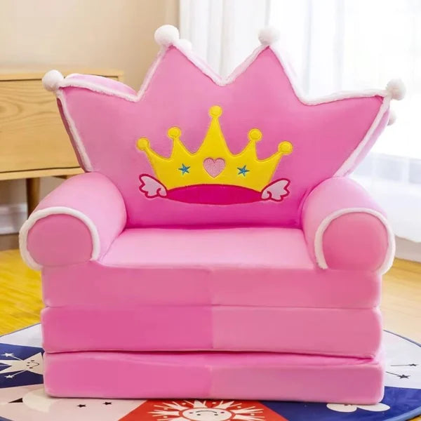Kids 3 Layers Cartoon Themed Sofa Cum Bed