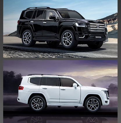 1:24 Diecast Toyota Land Cruiser SUV Model With Key