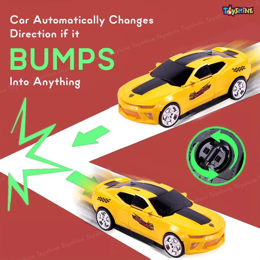 Deforming robot Car With Music & Lights