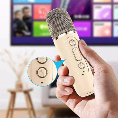 K12 Wireless Karaoke Bluetooth Speaker with Microphone