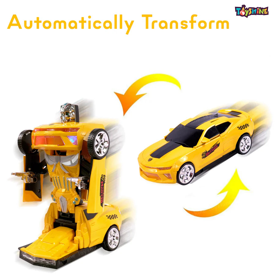 Deforming robot Car With Music & Lights