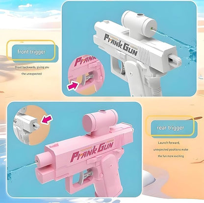 Funny Prank Water Gun Toy - 2-in-1 Dual