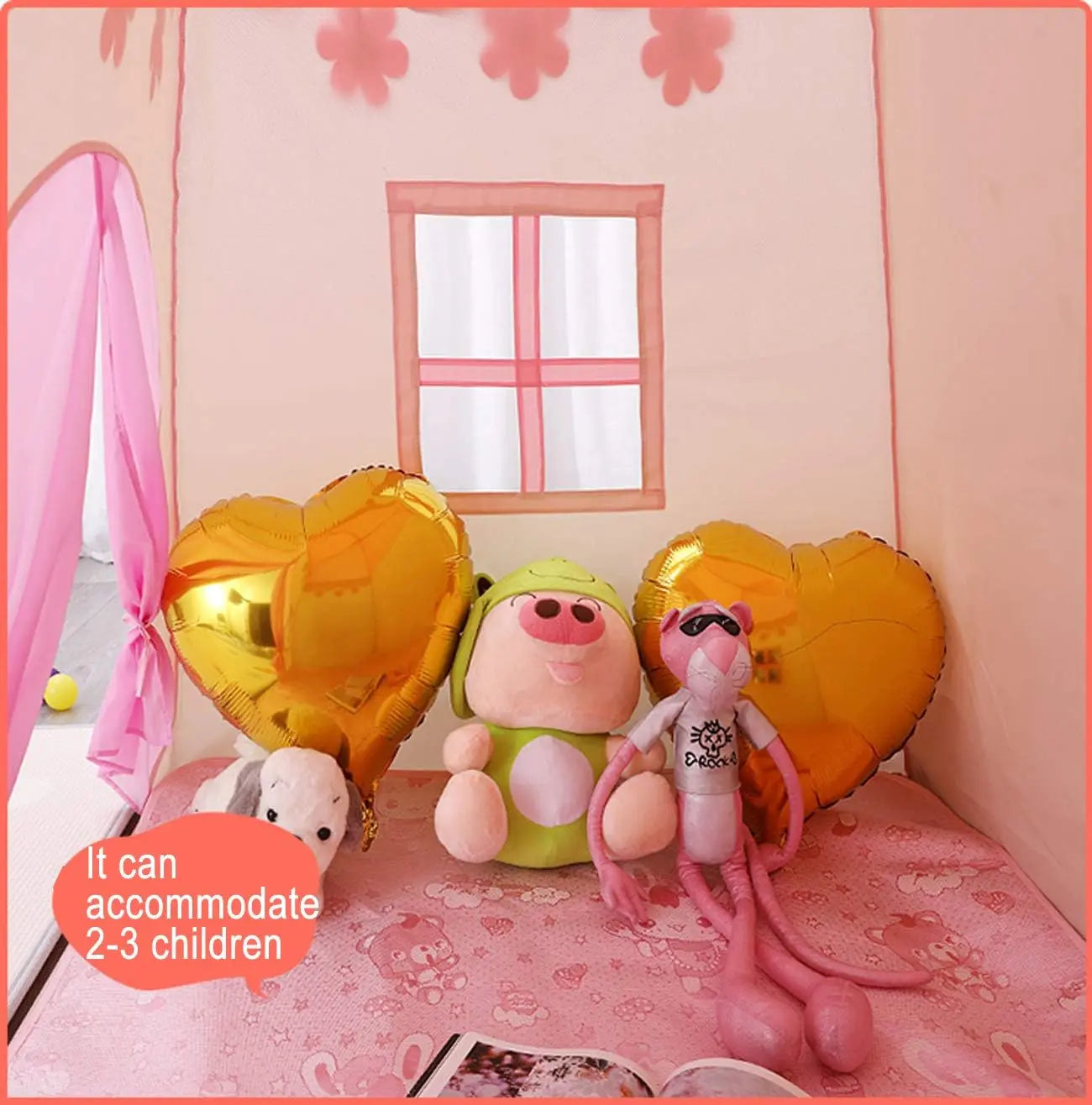 Fun & Play Prince And Princess Tent House