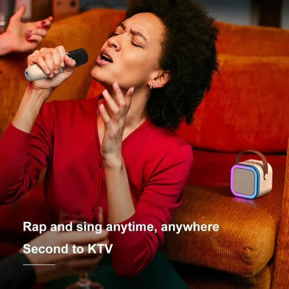 K12 Wireless Karaoke Bluetooth Speaker with Microphone