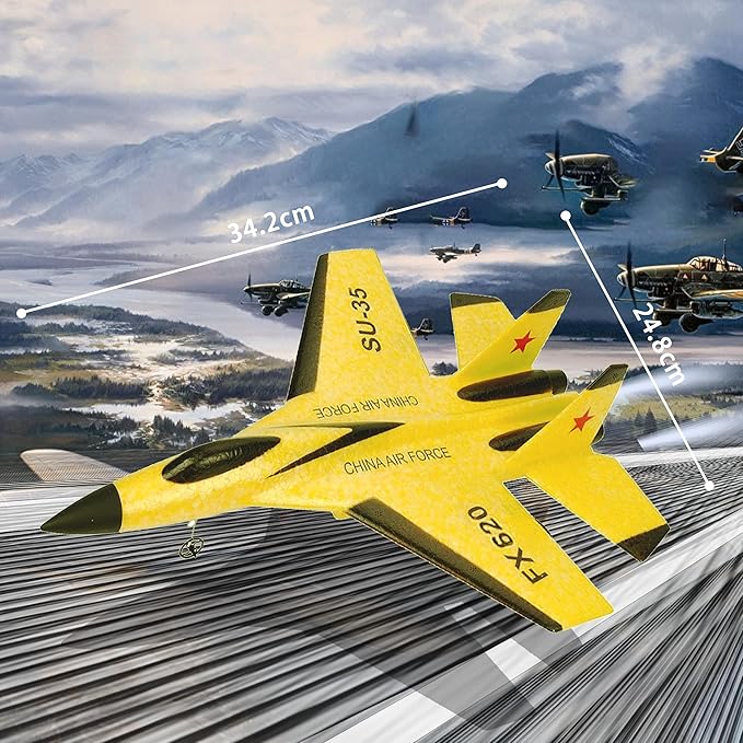 SU-35 2CH RC Fighter Jet | Remote Control Plane 2.4GHz