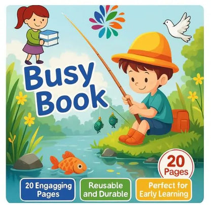 Montessori Kids Busy Book