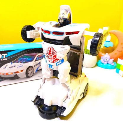 Deforming robot Car With Music & Lights