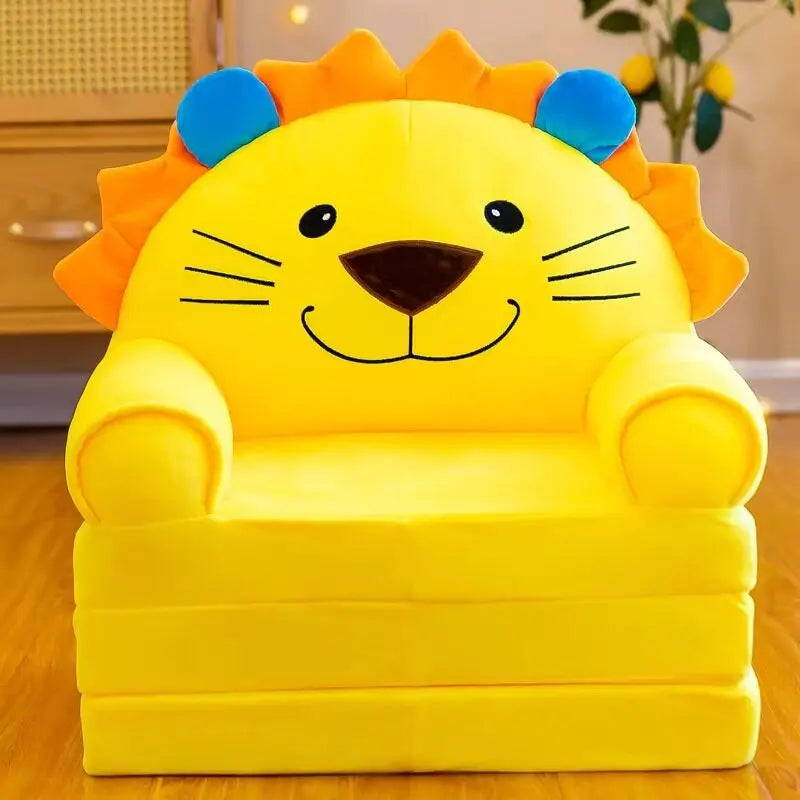 Kids 3 Layers Cartoon Themed Sofa Cum Bed