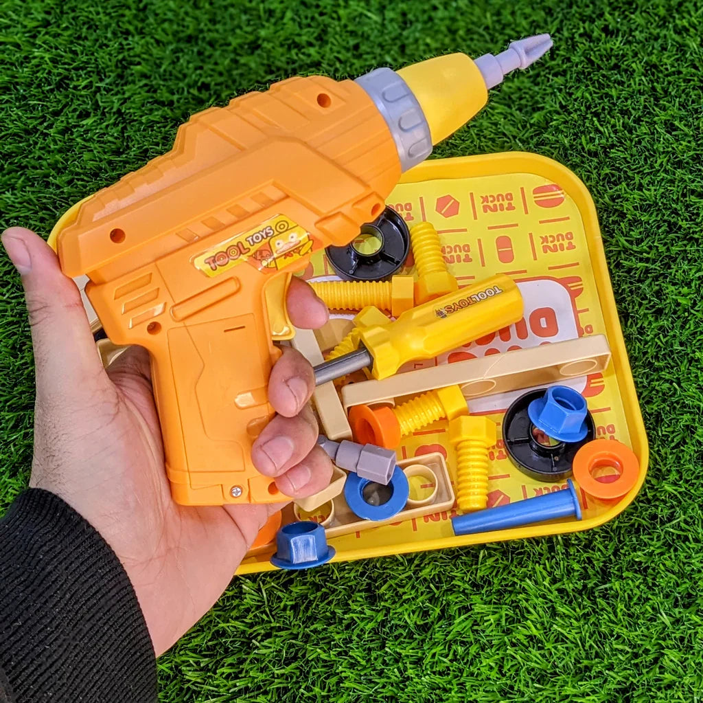 Electric Tool Set for Kids – DIY Construction Tools for Pretend Play and Skill Building