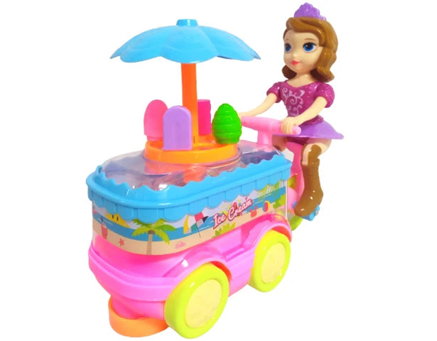 MUSICAL & LIGHTING  ICE CREAM CART