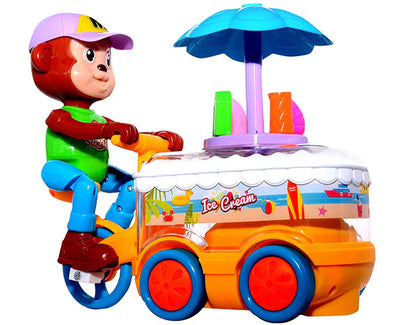 MUSICAL & LIGHTING  ICE CREAM CART