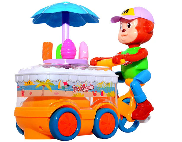 MUSICAL & LIGHTING  ICE CREAM CART