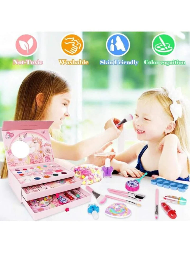 Complete Makeup Layers Cosmetics Box