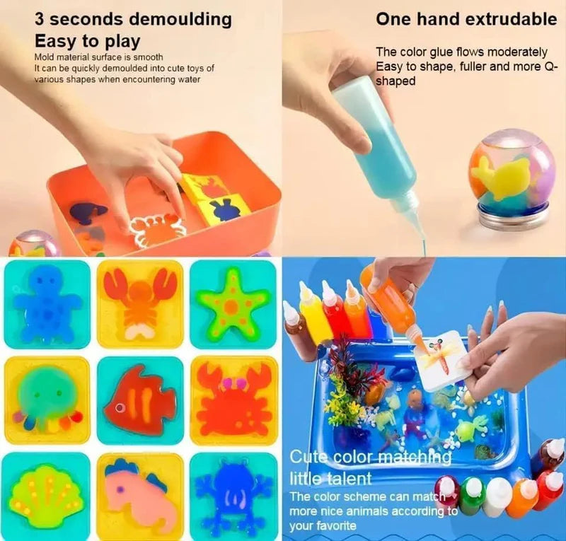 Creative 3D Pack of Fun Colors Magic Water Elf Toy Kit