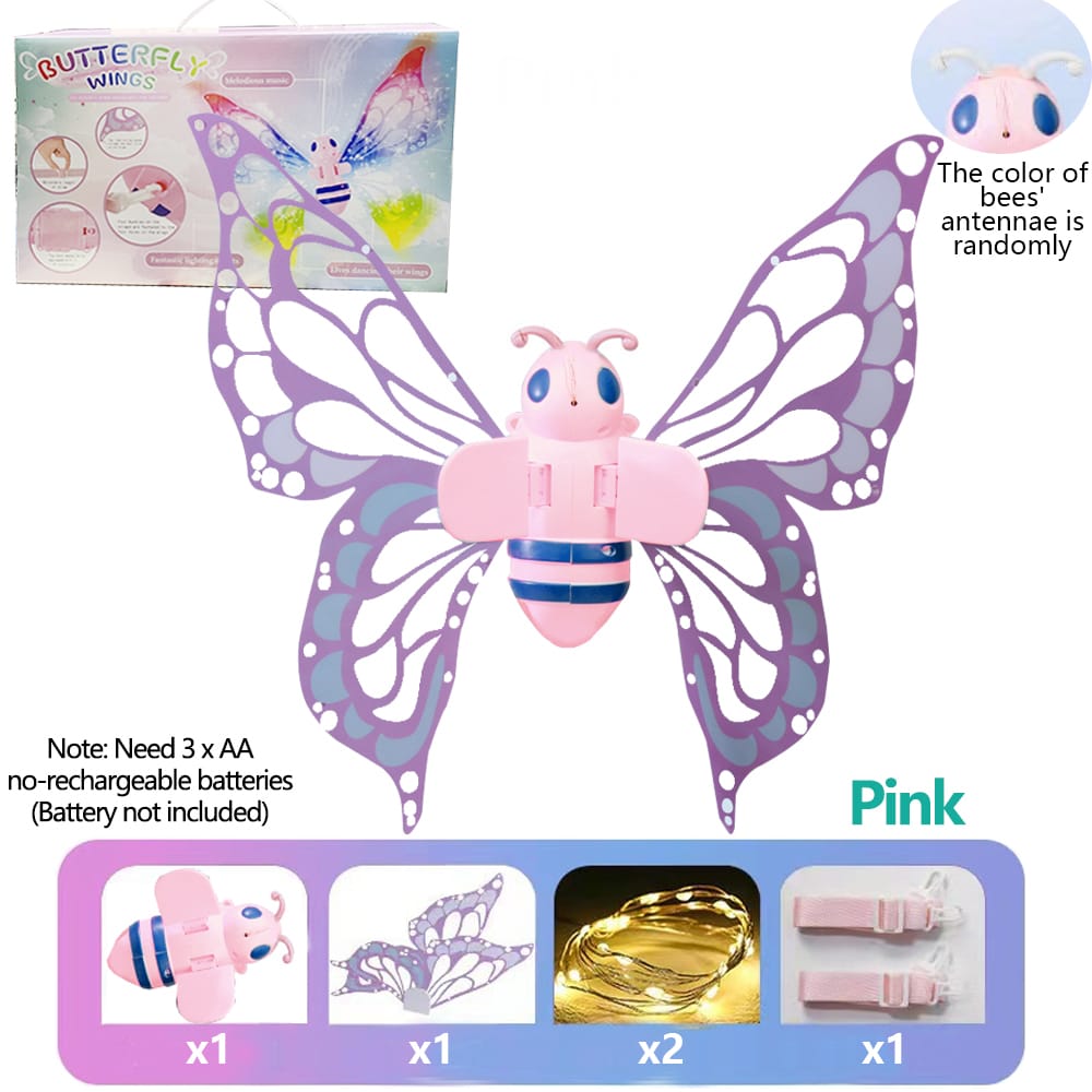 Electric Butterfly Wings Costume For Kids