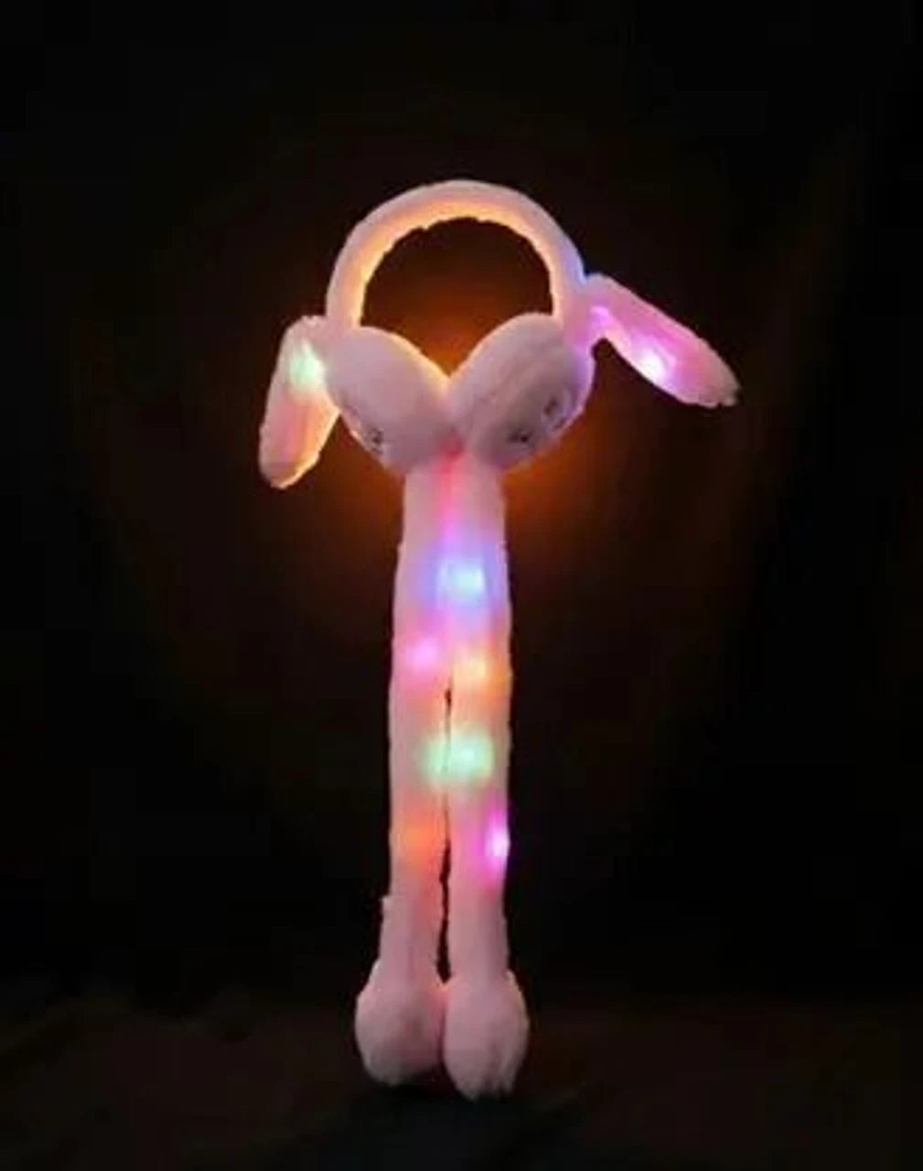 KFZONE Rabbit Ear Moving Earmuffs  with Led Light